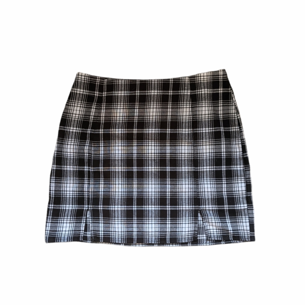 Shein Plaid Miniskirt
